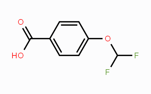 CAS No. 4837-20-1, 4-(Difluoromethoxy)benzoic acid