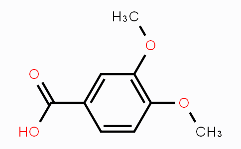 CAS No. 93-07-2, 3,4-Dimethoxybenzoic acid
