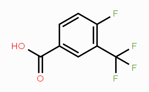CAS No. 67515-55-3, 4-Fluoro-3-(trifluoromethyl)benzoic acid