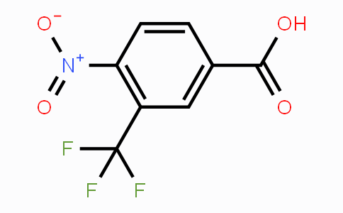 CAS No. 320-38-7, 4-Nitro-3-(trifluoromethyl)benzoic acid