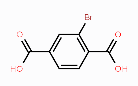 CAS No. 586-35-6, 2-Bromobenzene-1,4-dicarboxylic acid