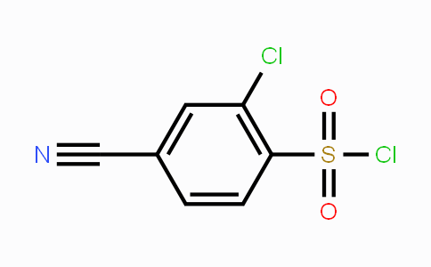 CAS No. 254749-11-6, 2-Chloro-4-cyanobenzenesulfonyl chloride