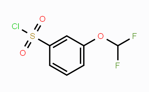 CAS No. 351003-38-8, 3-(Difluoromethoxy)benzenesulfonyl chloride