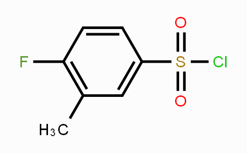 CAS No. 629672-19-1, 4-Fluoro-3-methylbenzenesulfonyl chloride