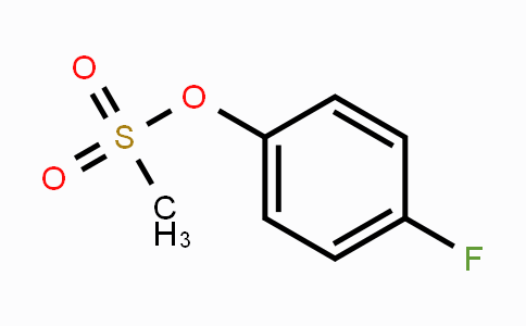 CAS No. 72358-72-6, 4-Fluorophenyl methanesulfonate