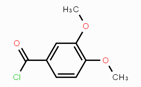 CAS No. 3535-37-3, 3,4-Dimethoxybenzoyl chloride