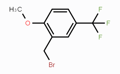 CAS No. 685126-88-9, 2-Methoxy-5-(trifluoromethyl)benzyl bromide