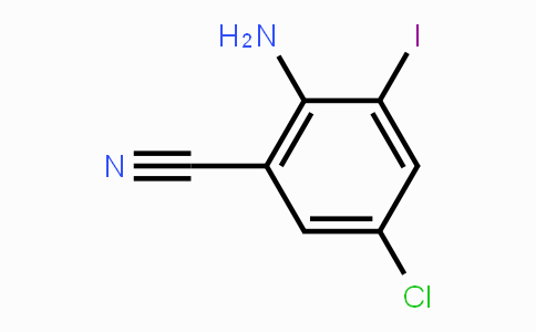 CAS No. 1000577-48-9, 2-Amino-5-chloro-3-iodobenzonitrile
