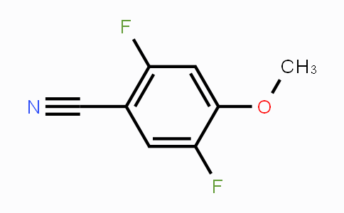 CAS No. 1007605-44-8, 2,5-Difluoro-4-methoxybenzonitrile