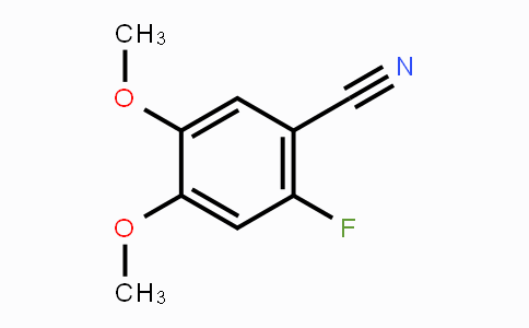 CAS No. 119396-88-2, 4,5-Dimethoxy-2-fluorobenzonitrile