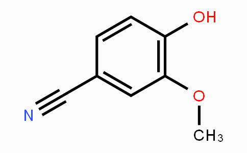 CAS No. 4421-08-3, 4-Hydroxy-3-methoxybenzonitrile