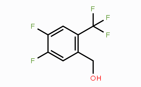 CAS No. 261945-63-5, 4,5-Difluoro-2-(trifluoromethy)lbenzyl alcohol