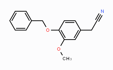 CAS No. 1700-29-4, 4-Benzyloxy-3-methoxybenzyl cyanide