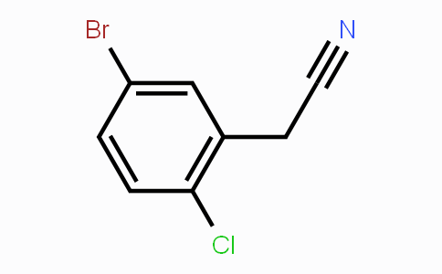 CAS No. 1057216-52-0, 5-Bromo-2-chlorobenzyl cyanide