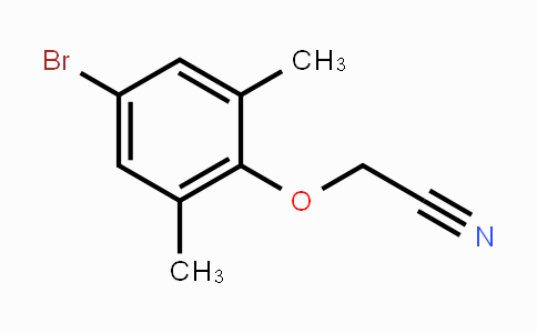 CAS No. 508189-19-3, (4-Bromo-2,6-dimethylphenoxy)acetonitrile