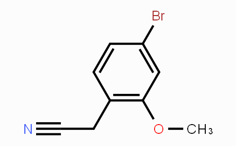 CAS No. 858523-37-2, 4-Bromo-2-methoxybenzyl cyanide