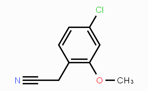 CAS No. 170737-92-5, 4-Chloro-2-methoxybenzyl cyanide