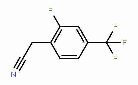 CAS No. 239087-11-7, 2-Fluoro-4-(trifluoromethyl)benzyl cyanide