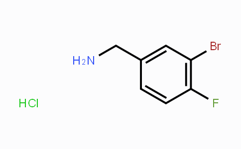 CAS No. 202865-68-7, 3-Bromo-4-fluorobenzyl amine HCl