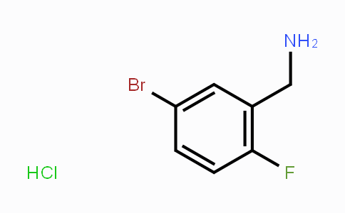 CAS No. 202865-69-8, 5-Bromo-2-fluorobenzyl amine HCl