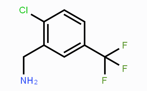 CAS No. 15996-78-8, 2-Chloro-5-(trifluoromethyl)benzyl amine