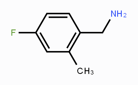CAS No. 771574-00-6, 4-Fluoro-2-methylbenzyl amine