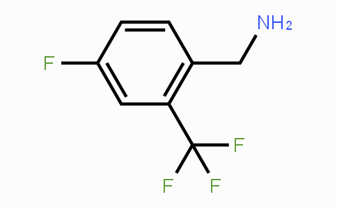 CAS No. 202522-22-3, 4-Fluoro-2-(trifluoromethyl)benzyl amine