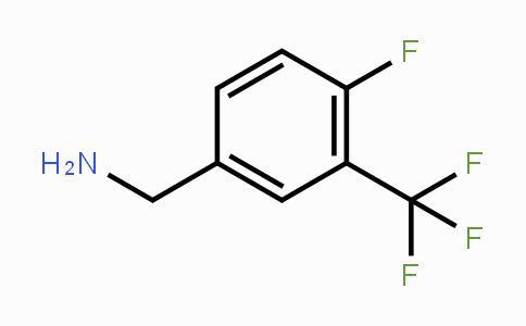 CAS No. 67515-74-6, 4-Fluoro-3-(trifluoromethyl)benzyl amine