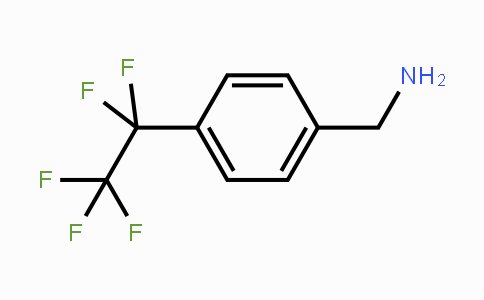 CAS No. 128273-62-1, 4-(Pentafluoroethyl)benzylamine