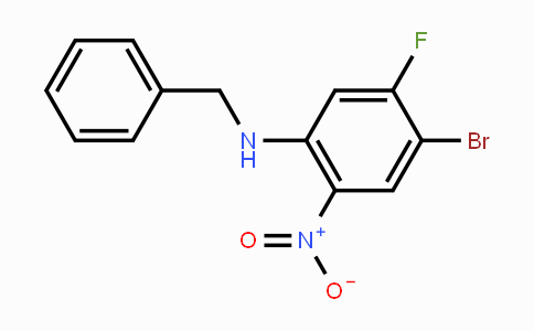 CAS No. 1330750-40-7, N-Benzyl-4-bromo-5-fluoro-2-nitroaniline