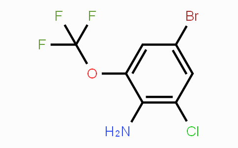 885266-98-8 | 4-Bromo-2-chloro-6-(trifluoromethoxy)aniline