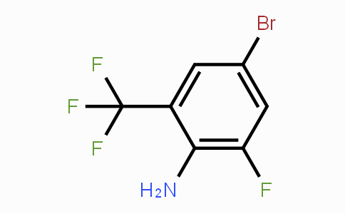 CAS No. 875664-46-3, 4-Bromo-2-fluoro-6-(trifluoromethyl)aniline