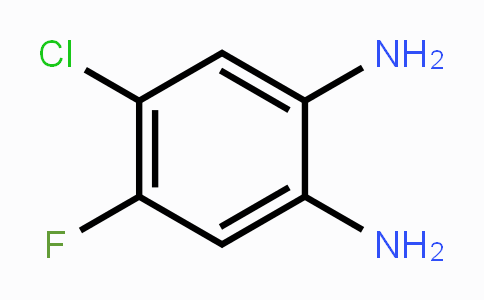 CAS No. 139512-70-2, 4-Chloro-5-fluorobenzene-1,2-diamine