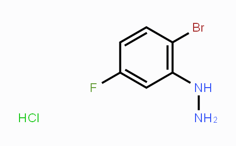 CAS No. 776239-07-7, 2-Bromo-5-fluorophenylhydrazine HCl