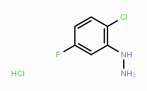 CAS No. 502496-25-5, 2-Chloro-5-fluorophenylhydrazine  HCl