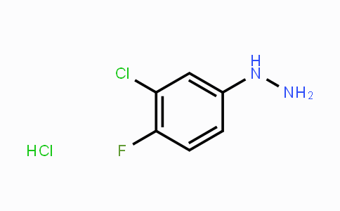 CAS No. 175135-74-7, 3-Chloro-4-fluorophenylhydrazine  HCl