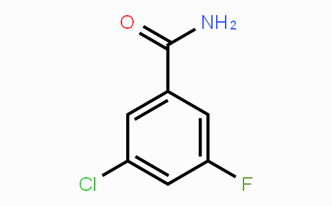 CAS No. 874781-06-3, 3-Chloro-5-fluorobenzamide
