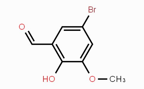 CAS No. 5034-74-2, 5-Bromo-2-hydroxy-3-methoxybenzaldehyde