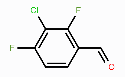 CAS No. 127675-46-1, 3-Chloro-2,4-difluorobenzaldehyde