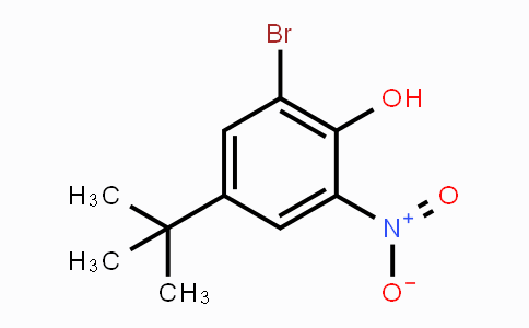CAS No. 17199-23-4, 2-Bromo-6-nitro-4-tert-butylphenol