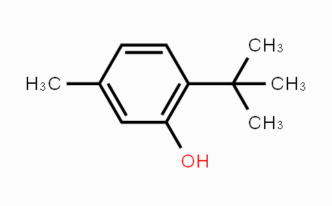 CAS No. 88-60-8, 5-Methyl-2-tert-butylphenol