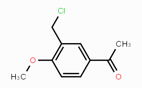 CAS No. 62581-82-2, 3'-Chloromethyl-4'-methoxyacetophenone