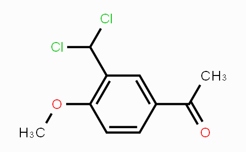 CAS No. 1823212-44-7, 3'-Dichloromethyl-4'-methoxyacetophenone