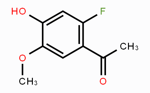 CAS No. 1065076-49-4, 2'-Fluoro-4'-hydroxy-5'-methoxyacetophenone