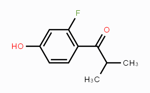 CAS No. 1208078-35-6, 2'-Fluoro-4'-hydroxy-2-methylpropiophenone