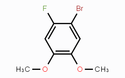 CAS No. 1095544-81-2, 4-Bromo-5-fluoro-1,2-dimethoxybenzene