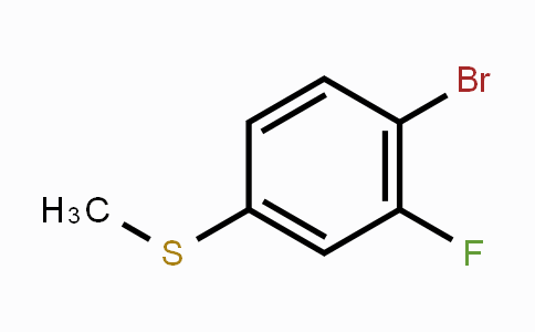 CAS No. 917562-25-5, 4-Bromo-3-fluoro-1-(methylthio)benzene