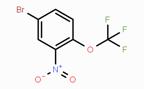 CAS No. 95668-20-5, 4-Bromo-2-nitro-1-(trifluoromethoxy)benzene