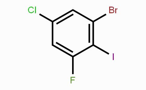CAS No. 201849-16-3, 1-Bromo-5-chloro-3-fluoro-2-iodobenzene