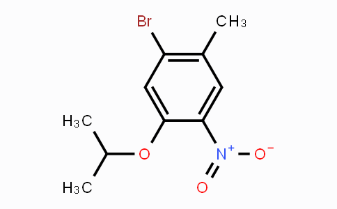 CAS No. 1202858-68-1, 2-Bromo-4-isopropoxy-5-nitrotoluene
